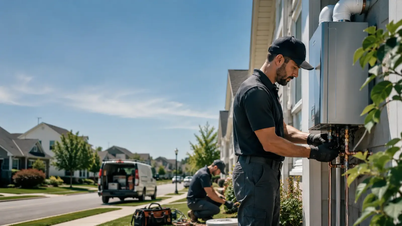 Tankless Water Heater Installation in Warfield, VA